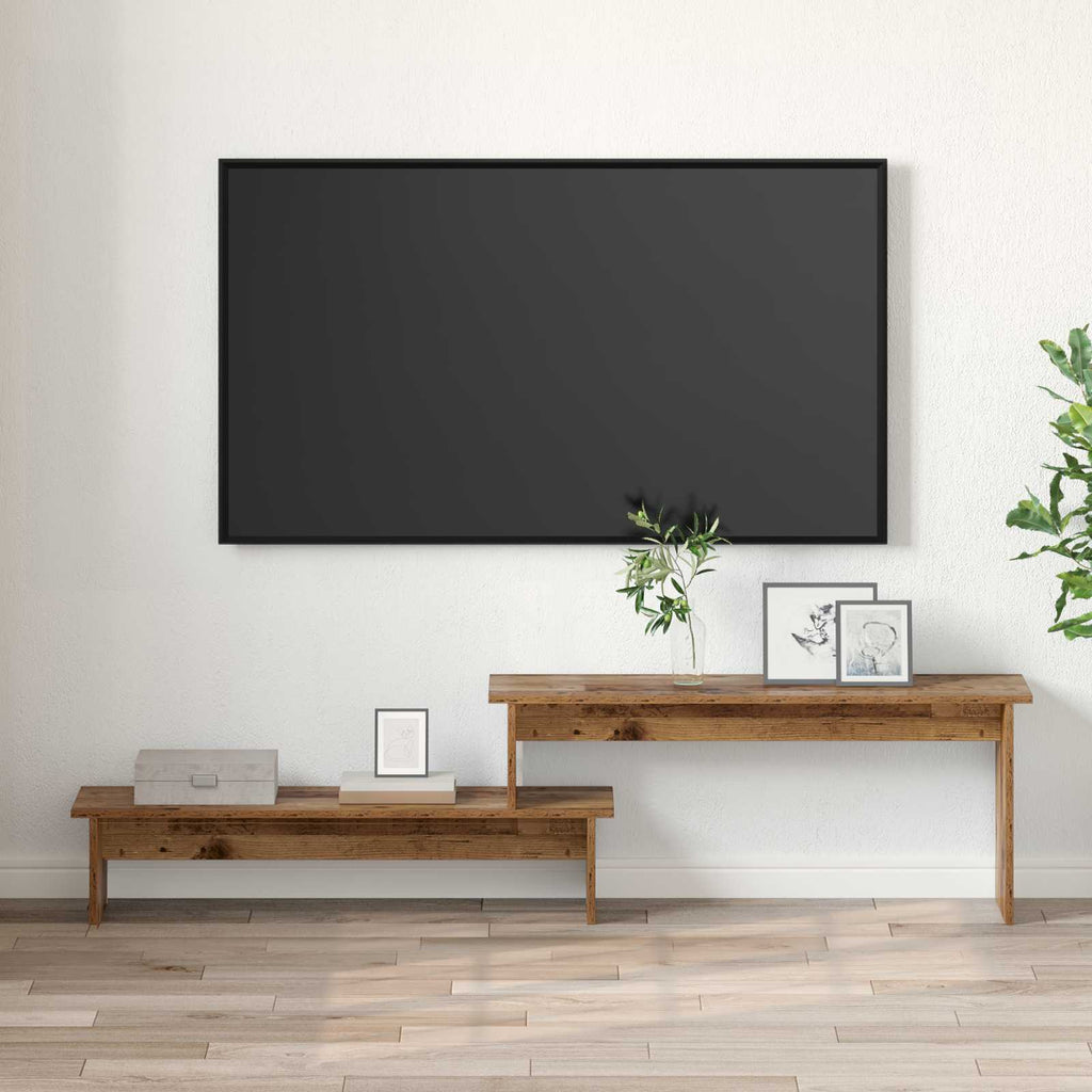 vidaXL Zestaw szafek RTV Stare drewno 180 x 30 x 43 cm