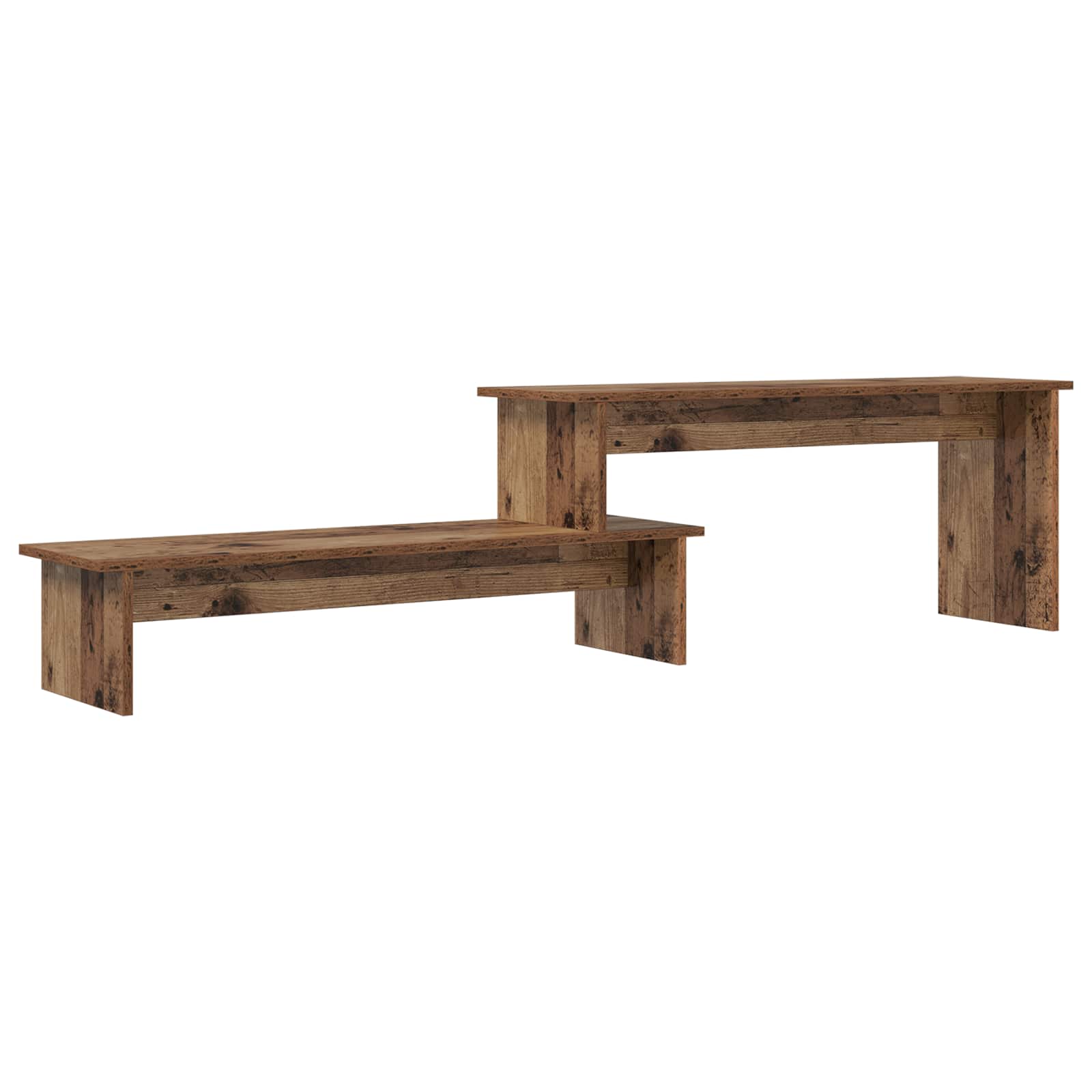vidaXL Zestaw szafek RTV Stare drewno 180 x 30 x 43 cm