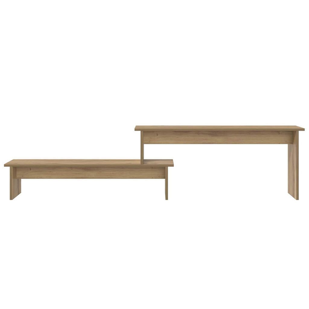 vidaXL Zestaw szafek RTV 180,5 x 30 x 43 cm Dąb rzemieślniczy