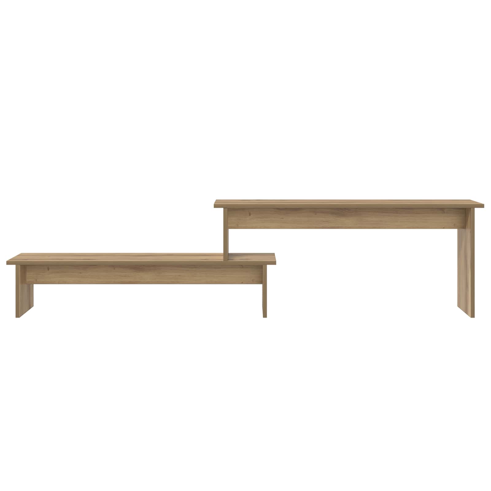 vidaXL Zestaw szafek RTV 180,5 x 30 x 43 cm Dąb rzemieślniczy