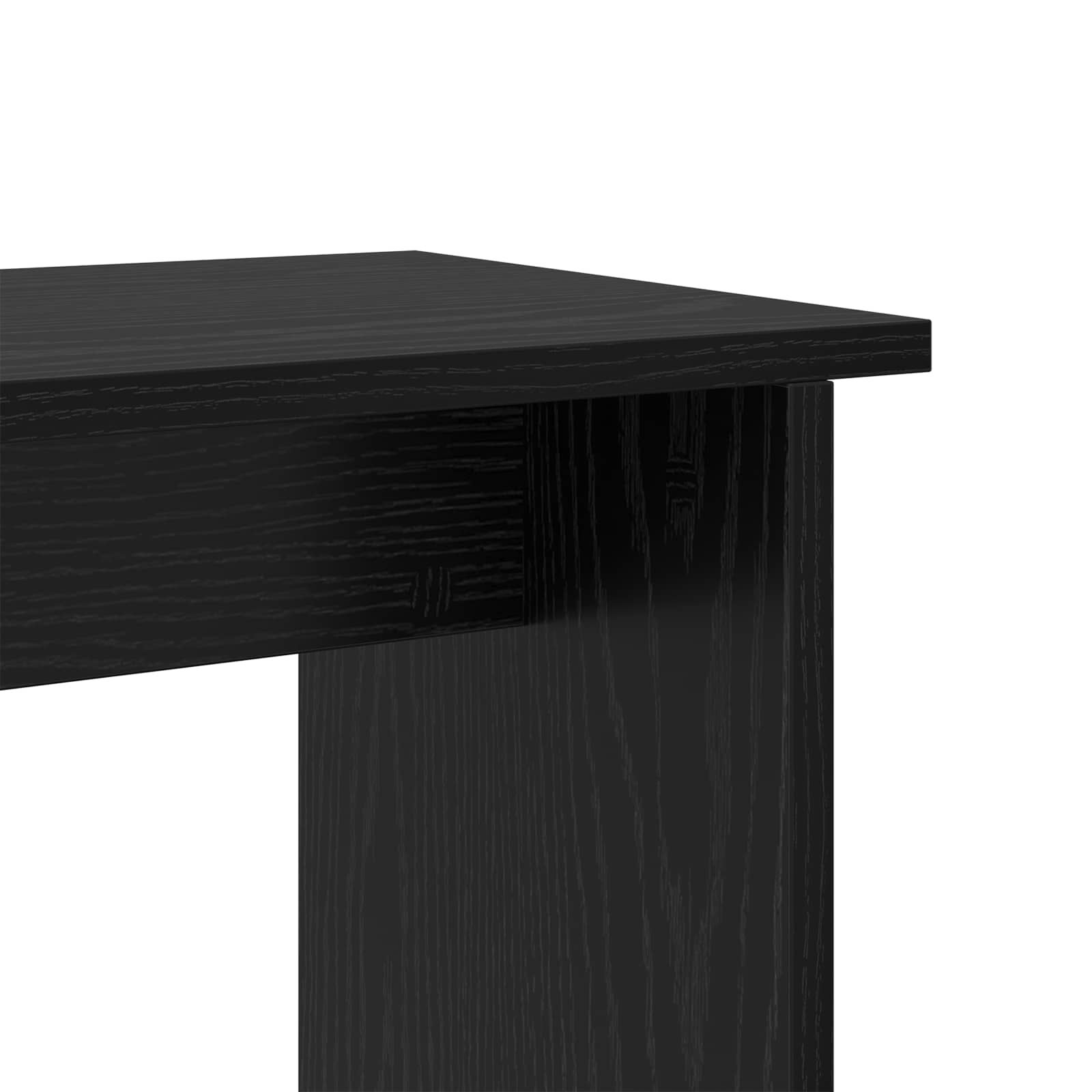 vidaXL Zestaw szafek RTV Czarny Dąb 180,5 x 30 x 43 cm