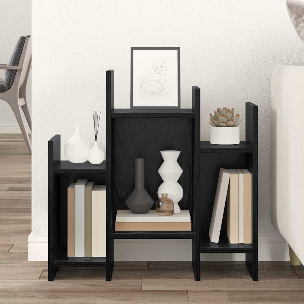 vidaXL Szafka boczna Czarny Dąb 60 x 26 x 60 cm
