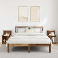 vidaXL Szafka Nocna 2 pcs Stare drewno 40 x 35 x 60 cm