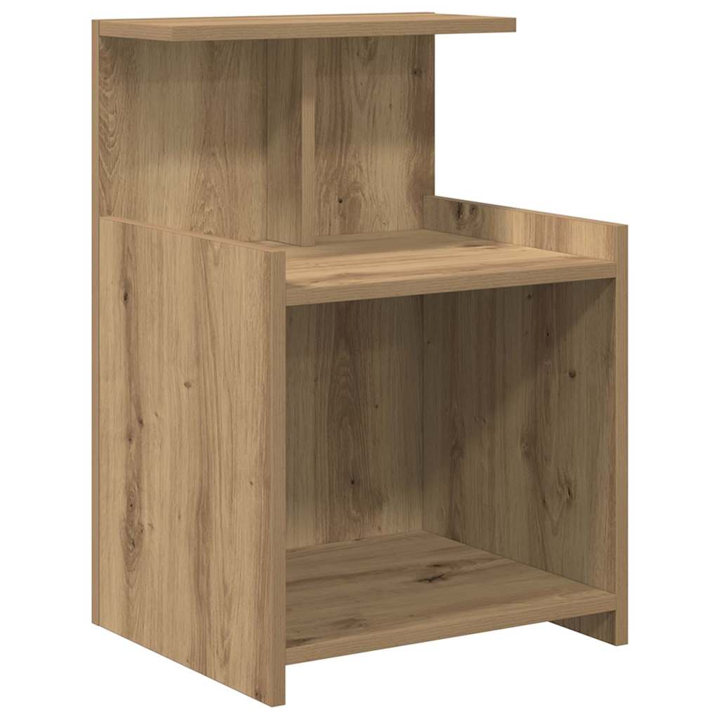 vidaXL Szafka Nocna 2 pcs Dąb rzemieślniczy 40 x 35 x 60 cm