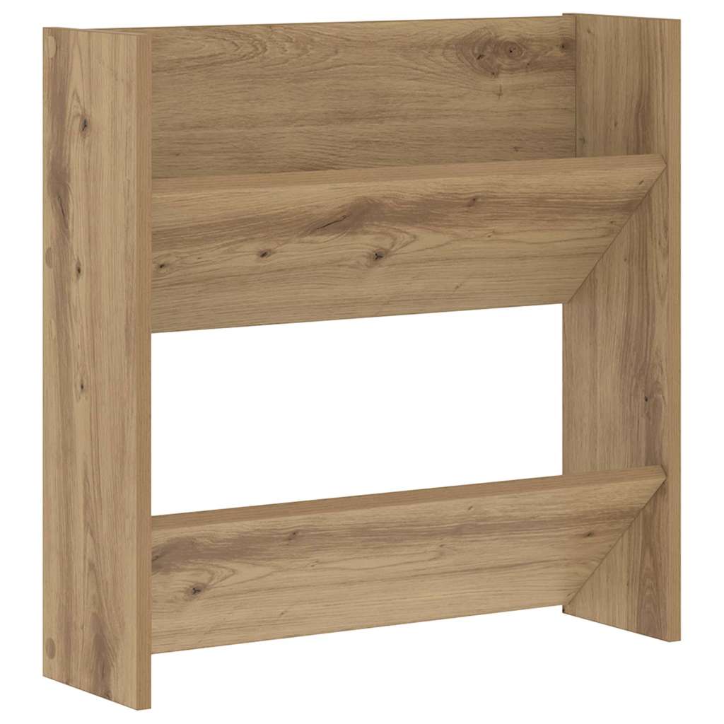 vidaXL Szafka na buty z półką 2 pcs Dąb rzemieślniczy 60 x 18 x 60 cm