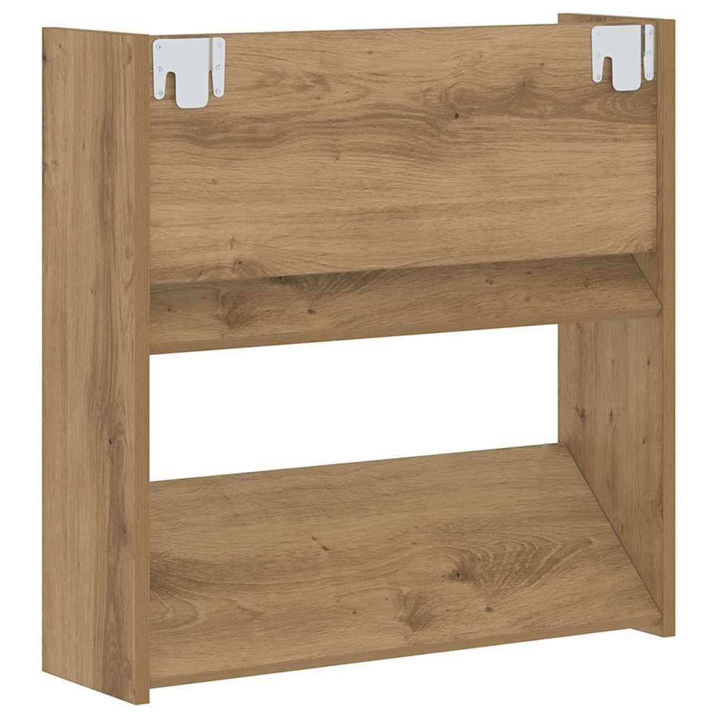 vidaXL Szafka na buty z półką 2 pcs Dąb rzemieślniczy 60 x 18 x 60 cm