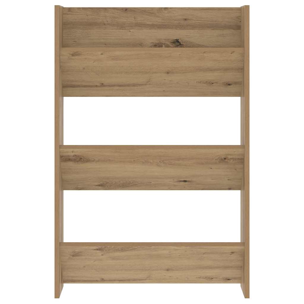 vidaXL Szafka na buty z półką Dąb rzemieślniczy 60 x 18 x 90 cm