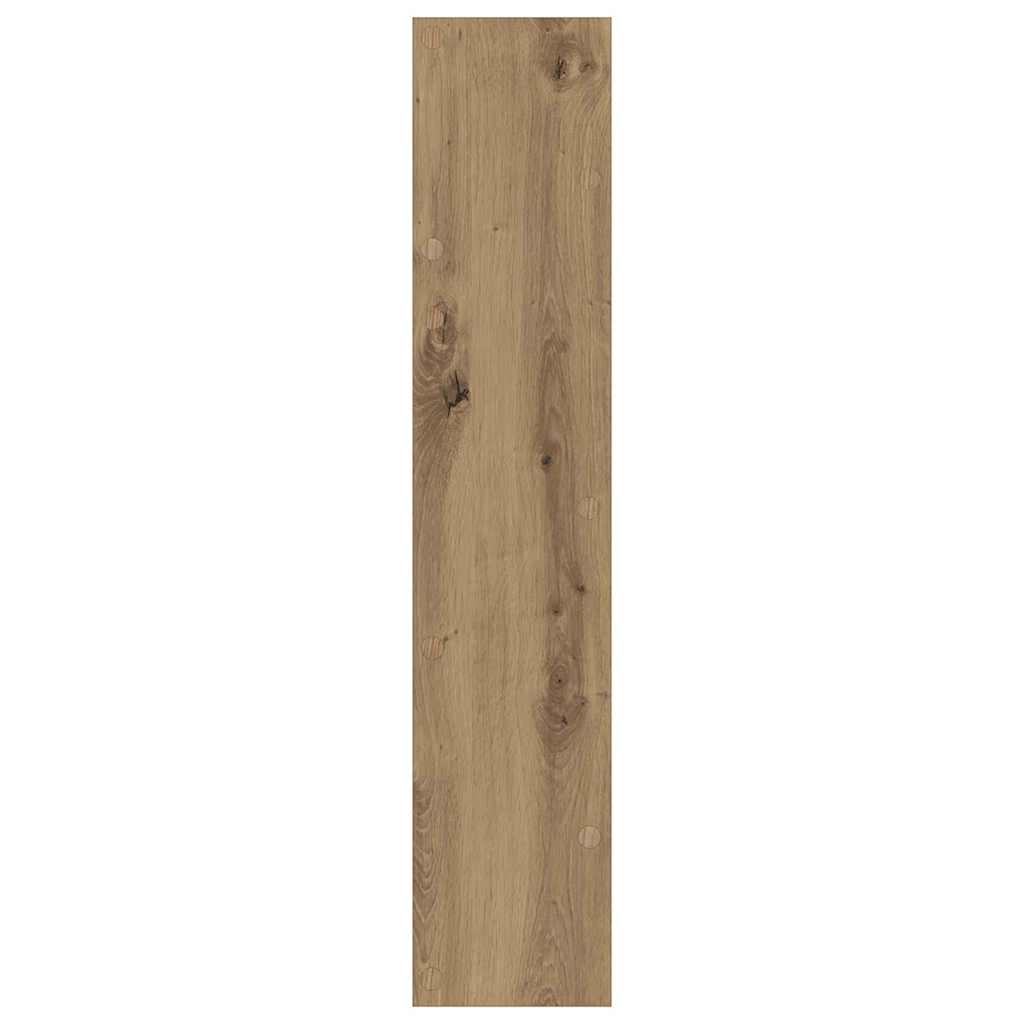 vidaXL Szafka na buty z półką 2 pcs Dąb rzemieślniczy 60 x 18 x 90 cm