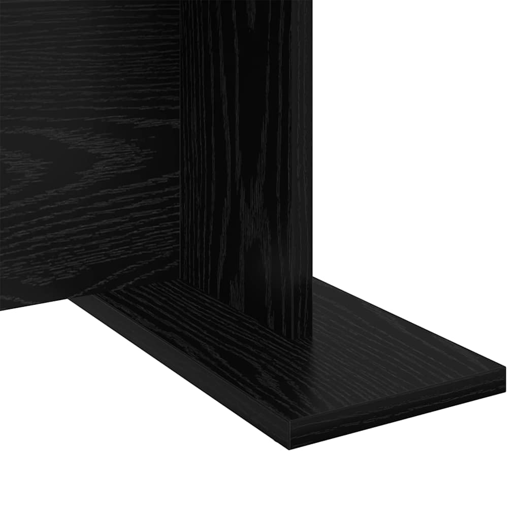 vidaXL Stolik kawowy Czarny dąb 103.5 x 60 x 40 cm