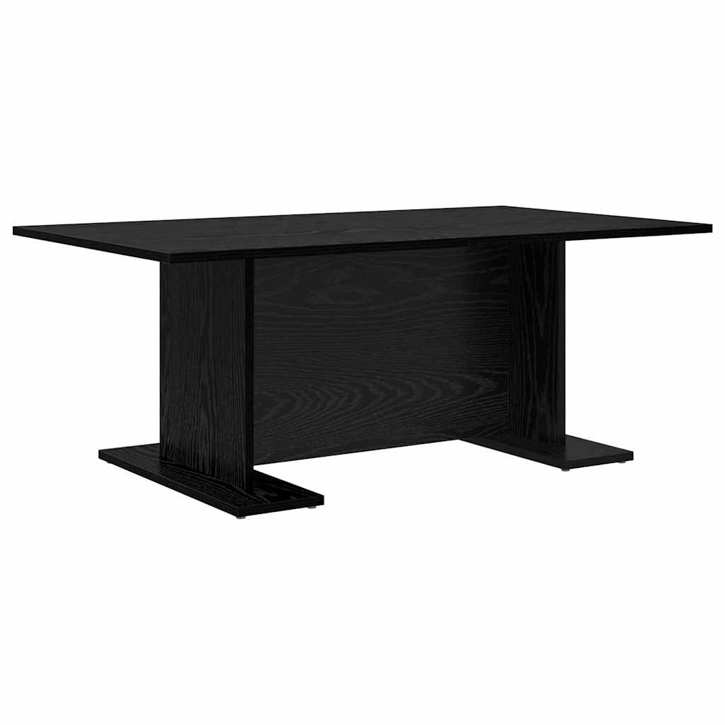 vidaXL Stolik kawowy Czarny dąb 103.5 x 60 x 40 cm