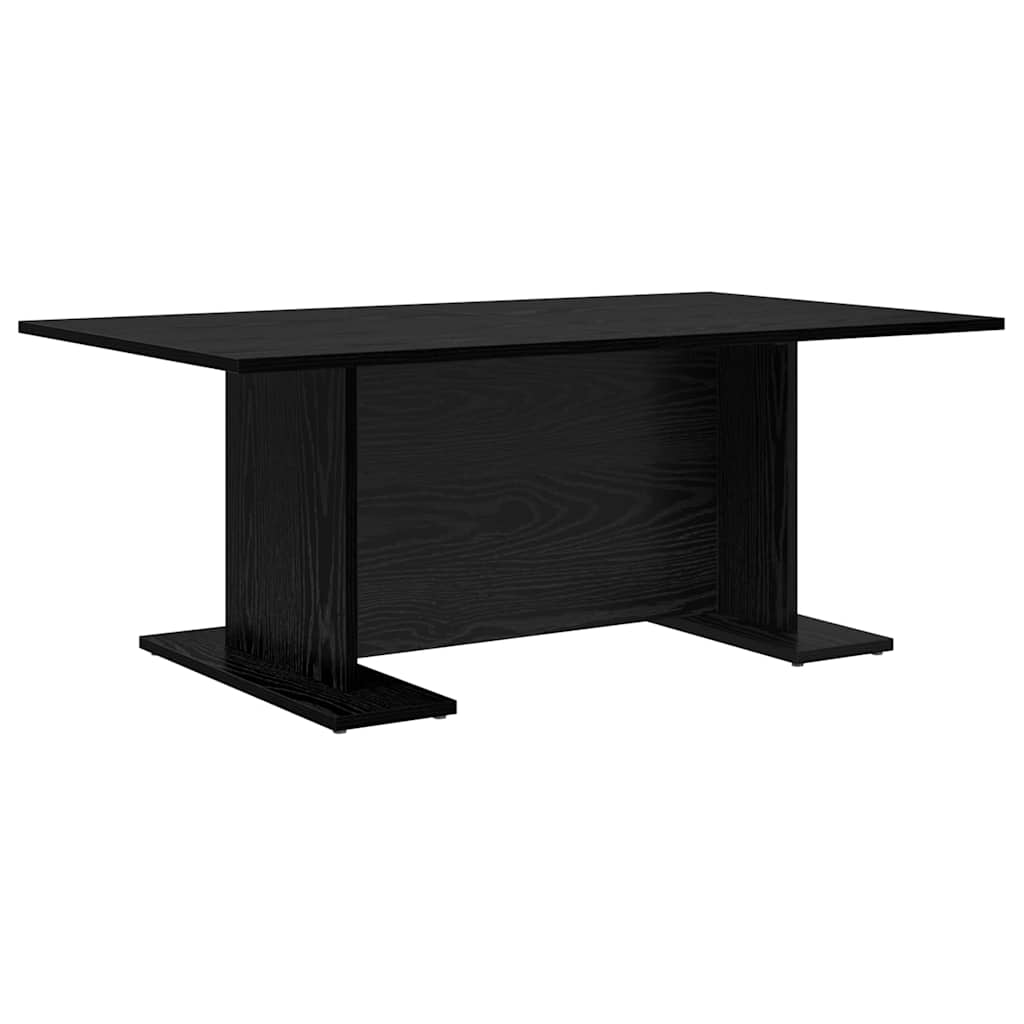 vidaXL Stolik kawowy Czarny dąb 103.5 x 60 x 40 cm
