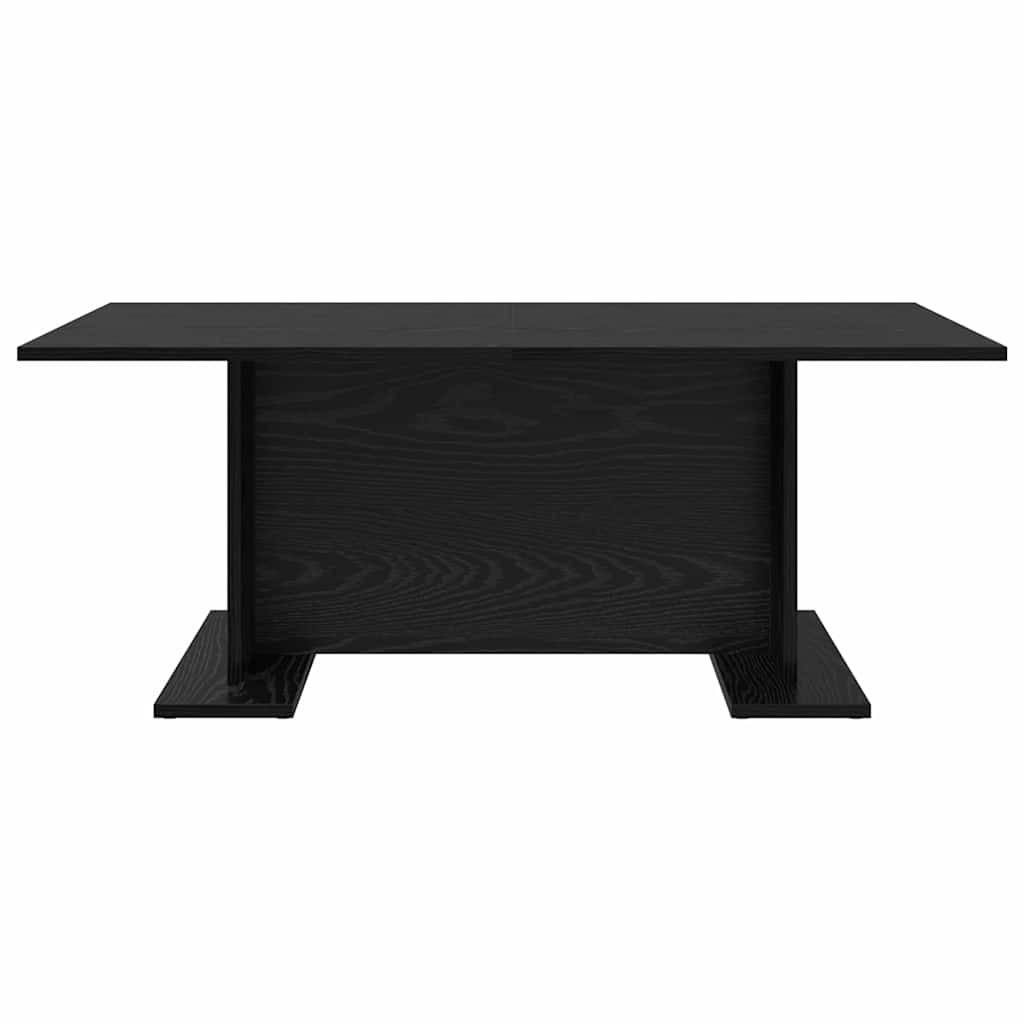 vidaXL Stolik kawowy Czarny dąb 103.5 x 60 x 40 cm