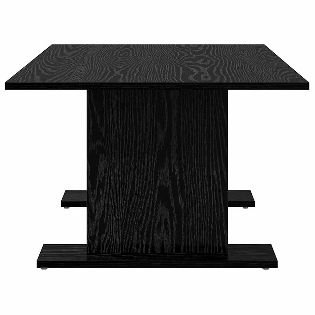 vidaXL Stolik kawowy Czarny dąb 103.5 x 60 x 40 cm