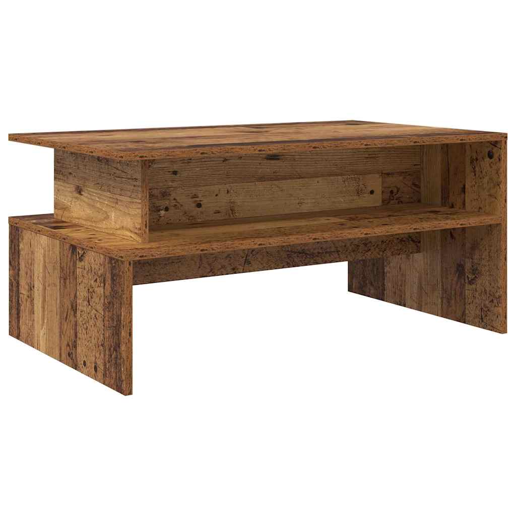 vidaXL Stolik kawowy Stare drewno 90 x 55 x 42,5 cm