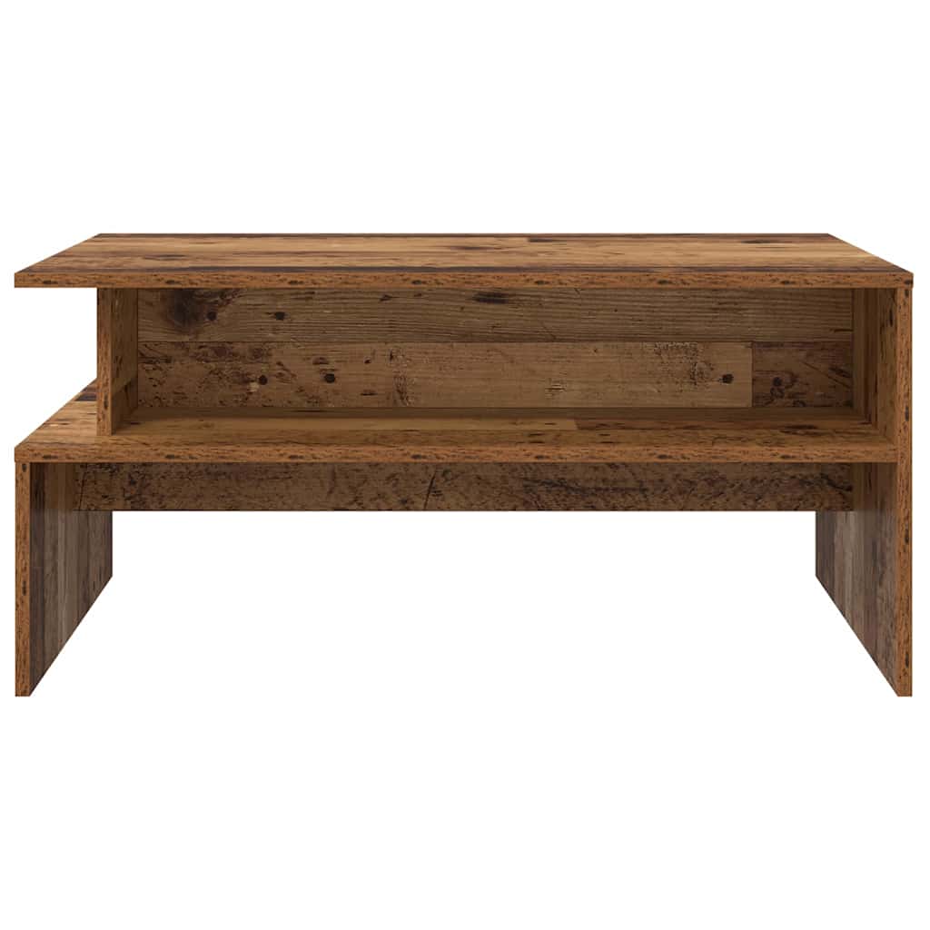 vidaXL Stolik kawowy Stare drewno 90 x 55 x 42,5 cm