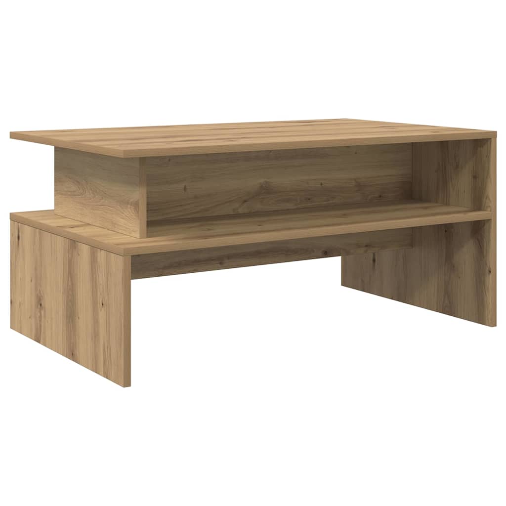 vidaXL Stolik kawowy Dąb rzemieślniczy 90 x 55 x 42,5 cm
