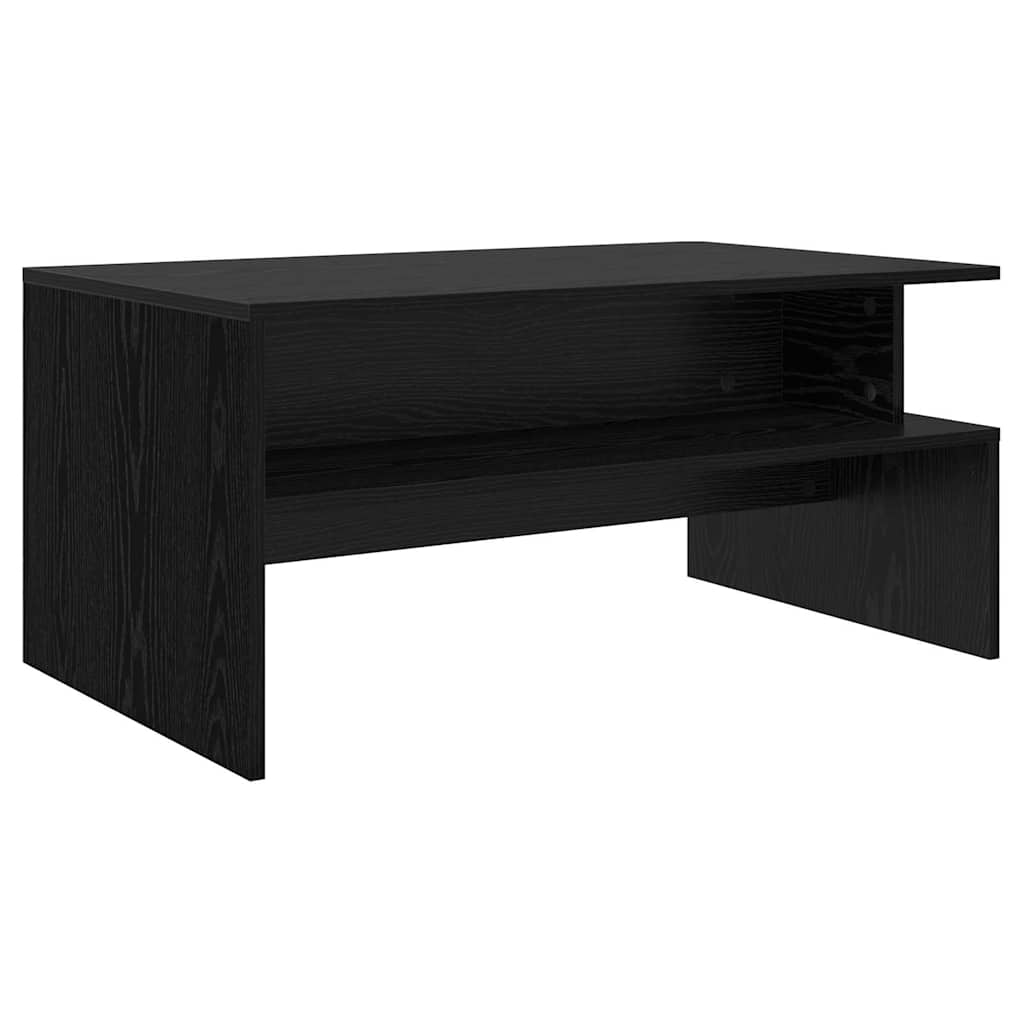 vidaXL Stolik kawowy Czarny Dąb 90 x 55 x 42,5 cm
