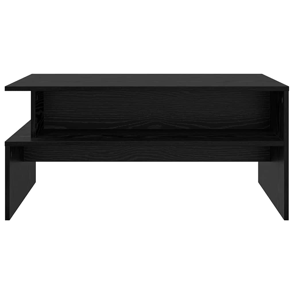 vidaXL Stolik kawowy Czarny Dąb 90 x 55 x 42,5 cm