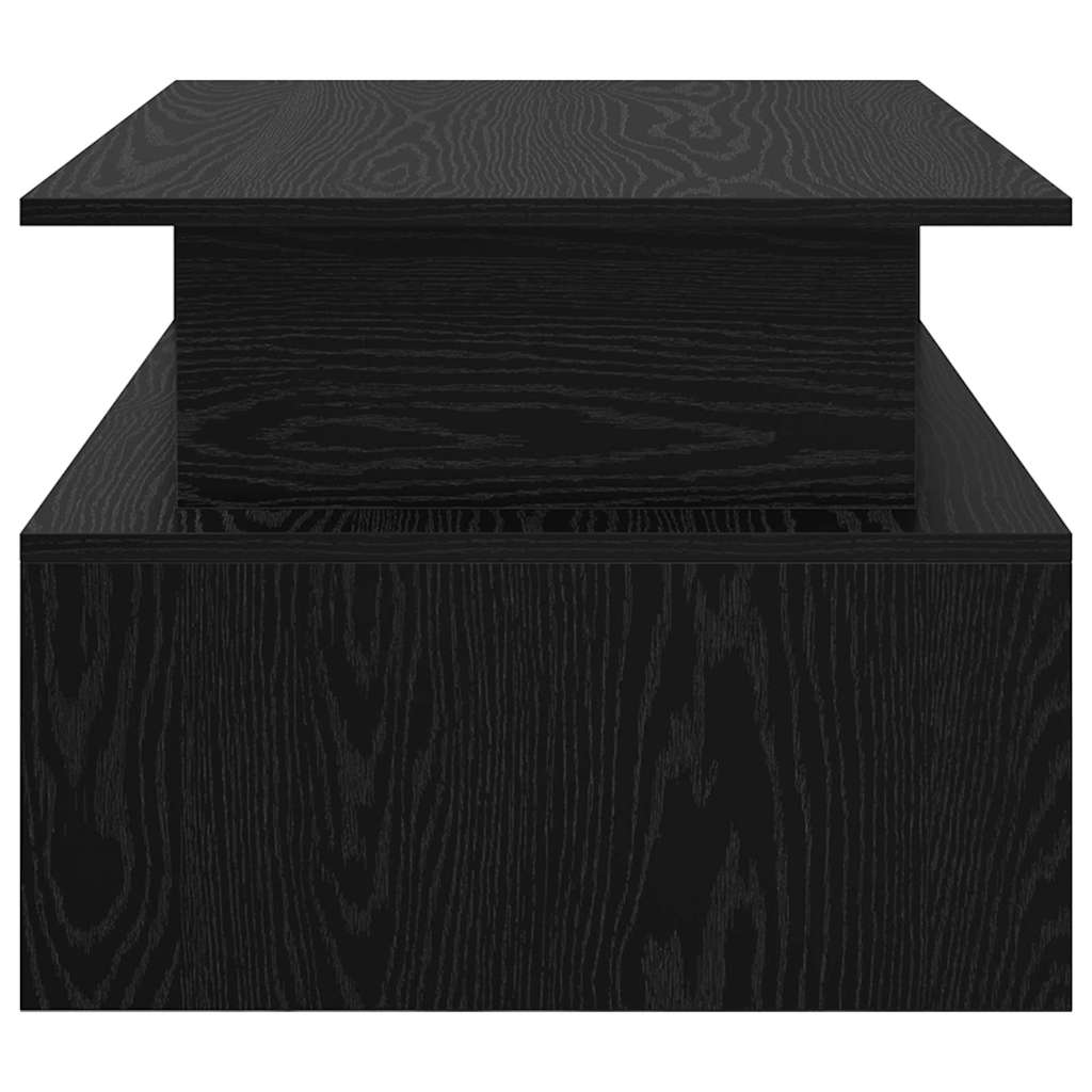 vidaXL Stolik kawowy Czarny Dąb 90 x 55 x 42,5 cm