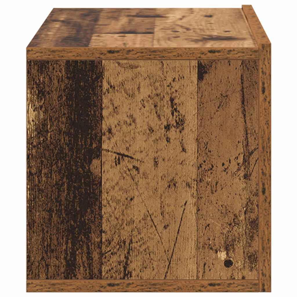 vidaXL Zestaw szafek RTV Montowane na ścianie Brązowy 60 x 30 x 30 cm