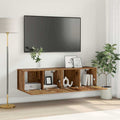 vidaXL Zestaw szafek RTV 2 pcs Wielokolorowe 60 x 30 x 30 cm