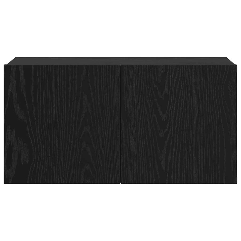 vidaXL Zestaw szafek RTV 3 pcs Czarny 60 x 30 x 30 cm