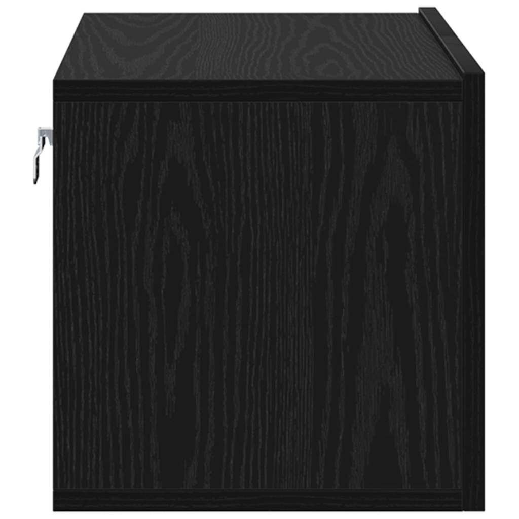 vidaXL Zestaw szafek RTV 3 pcs Czarny 60 x 30 x 30 cm