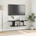 vidaXL Zestaw szafek RTV Czarny 103 x 30 x 26,5 cm