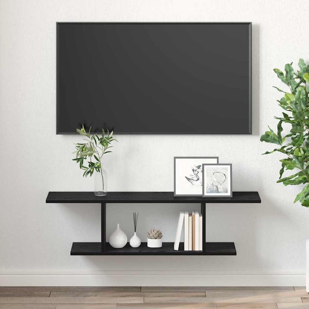 vidaXL Zestaw szafek RTV Czarny 103 x 30 x 26,5 cm