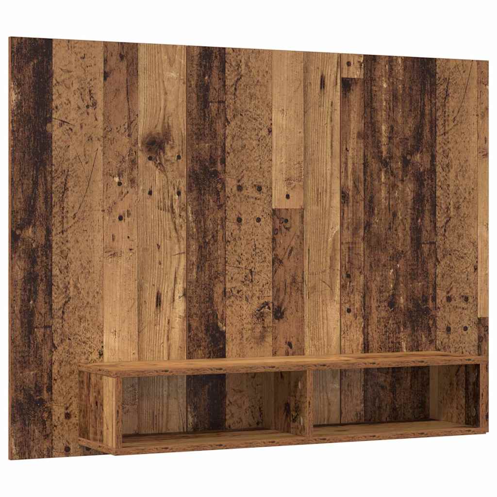 vidaXL Zestaw szafek RTV Stare drewno 120 x 23,5 x 90 cm