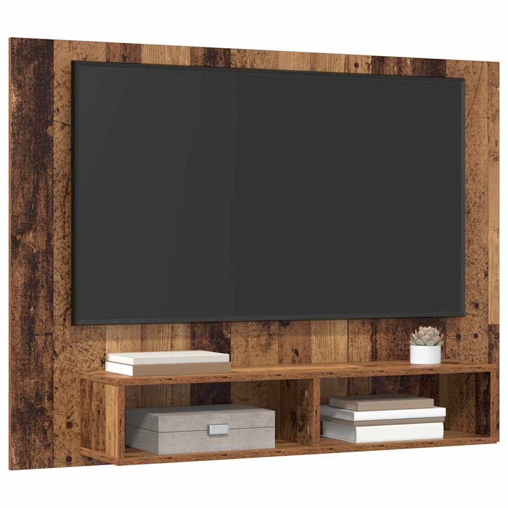 vidaXL Zestaw szafek RTV Stare drewno 120 x 23,5 x 90 cm