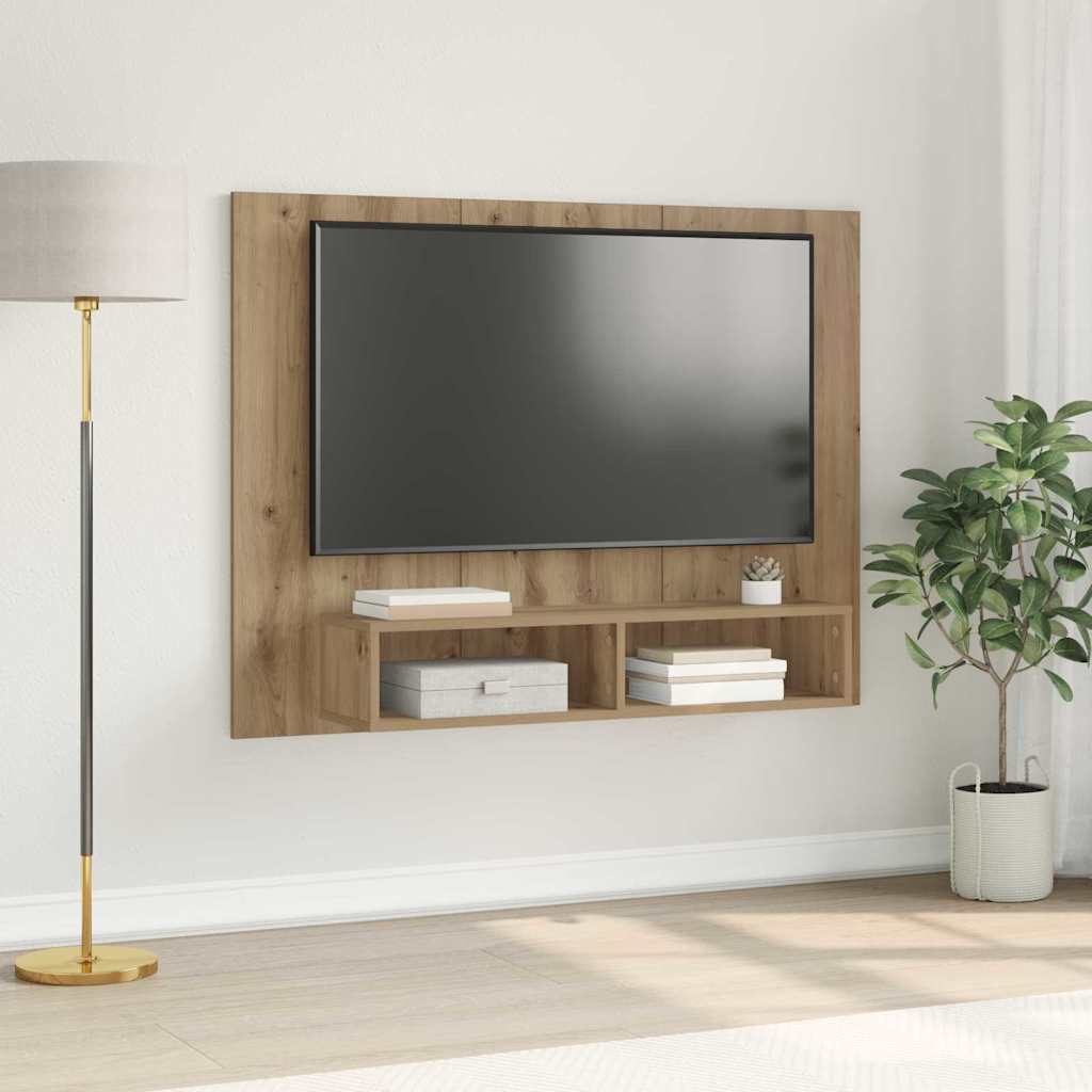 vidaXL Zestaw szafek RTV 120 x 23,5 x 90 cm Dąb rzemieślniczy
