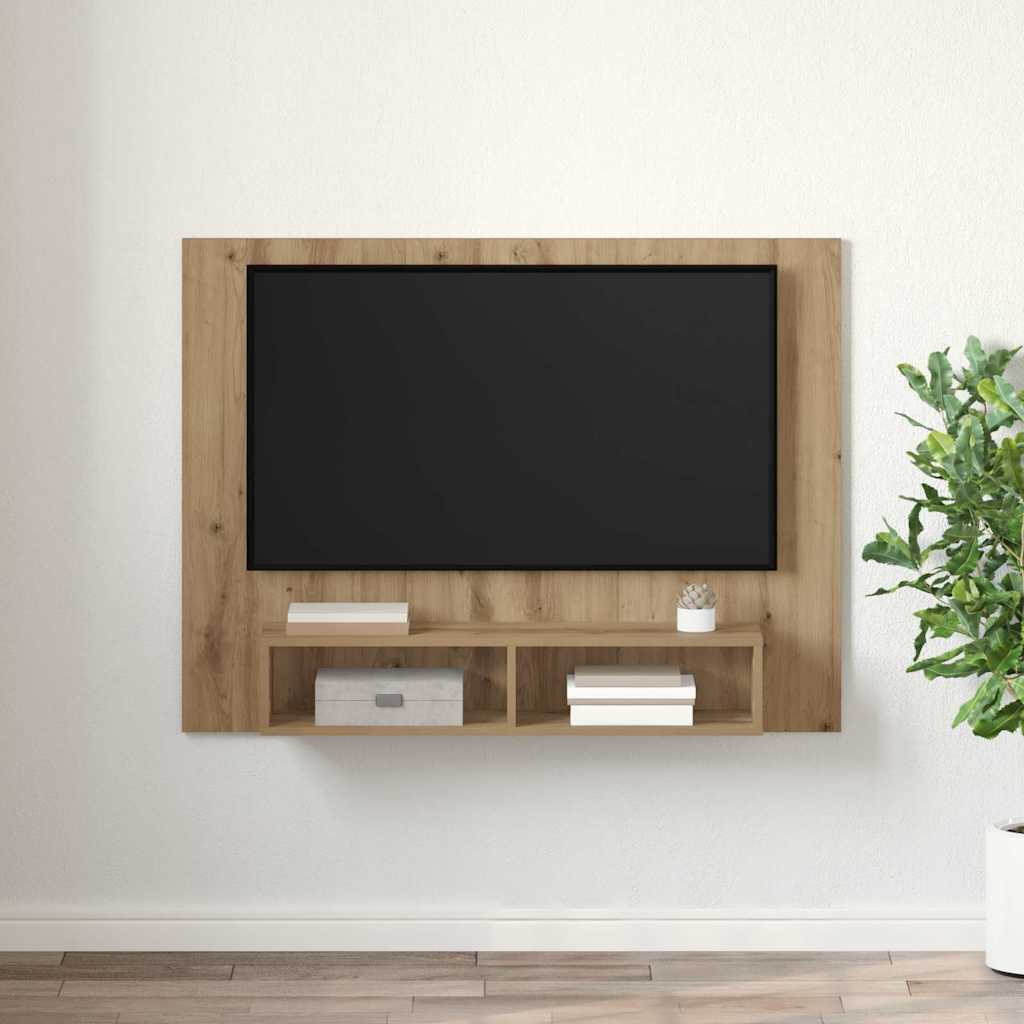 vidaXL Zestaw szafek RTV 120 x 23,5 x 90 cm Dąb rzemieślniczy