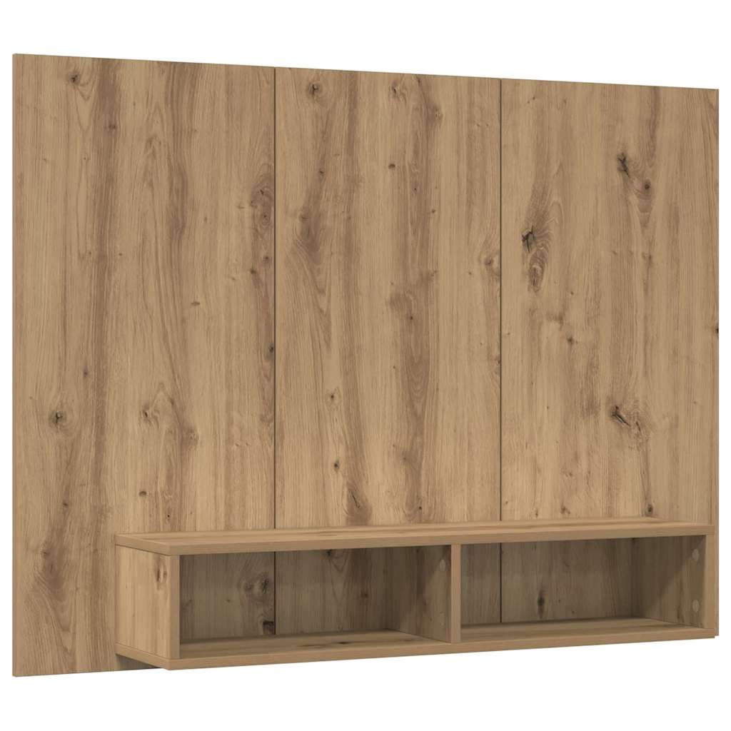 vidaXL Zestaw szafek RTV 120 x 23,5 x 90 cm Dąb rzemieślniczy