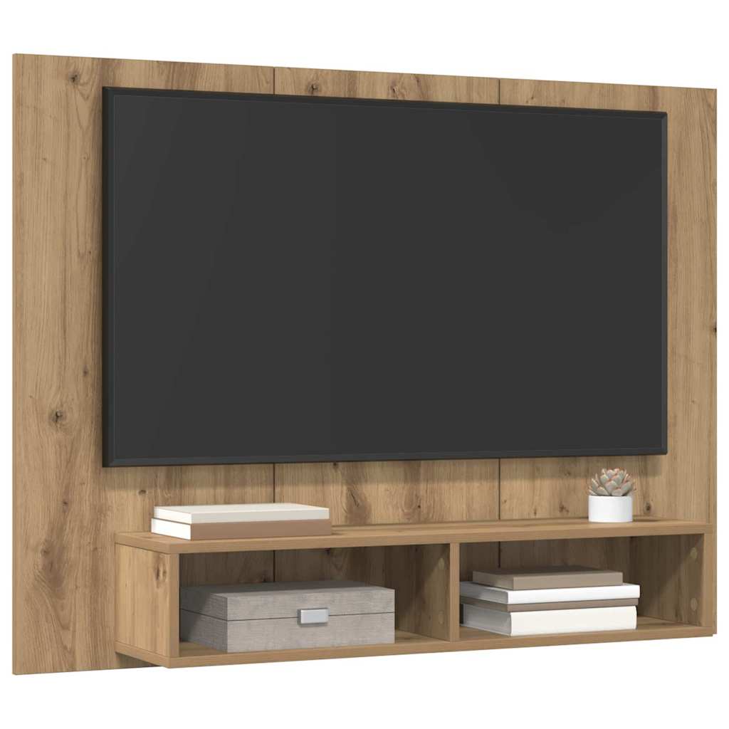 vidaXL Zestaw szafek RTV 120 x 23,5 x 90 cm Dąb rzemieślniczy