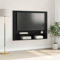 vidaXL Zestaw szafek RTV 120 x 23,5 x 90 cm Czarny Dąb