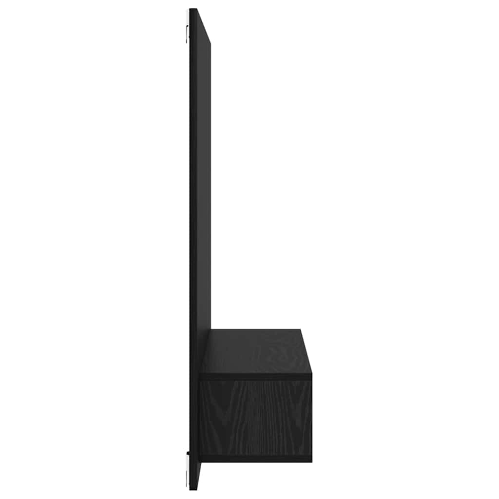 vidaXL Zestaw szafek RTV Czarny Dąb 120 x 23,5 x 90 cm
