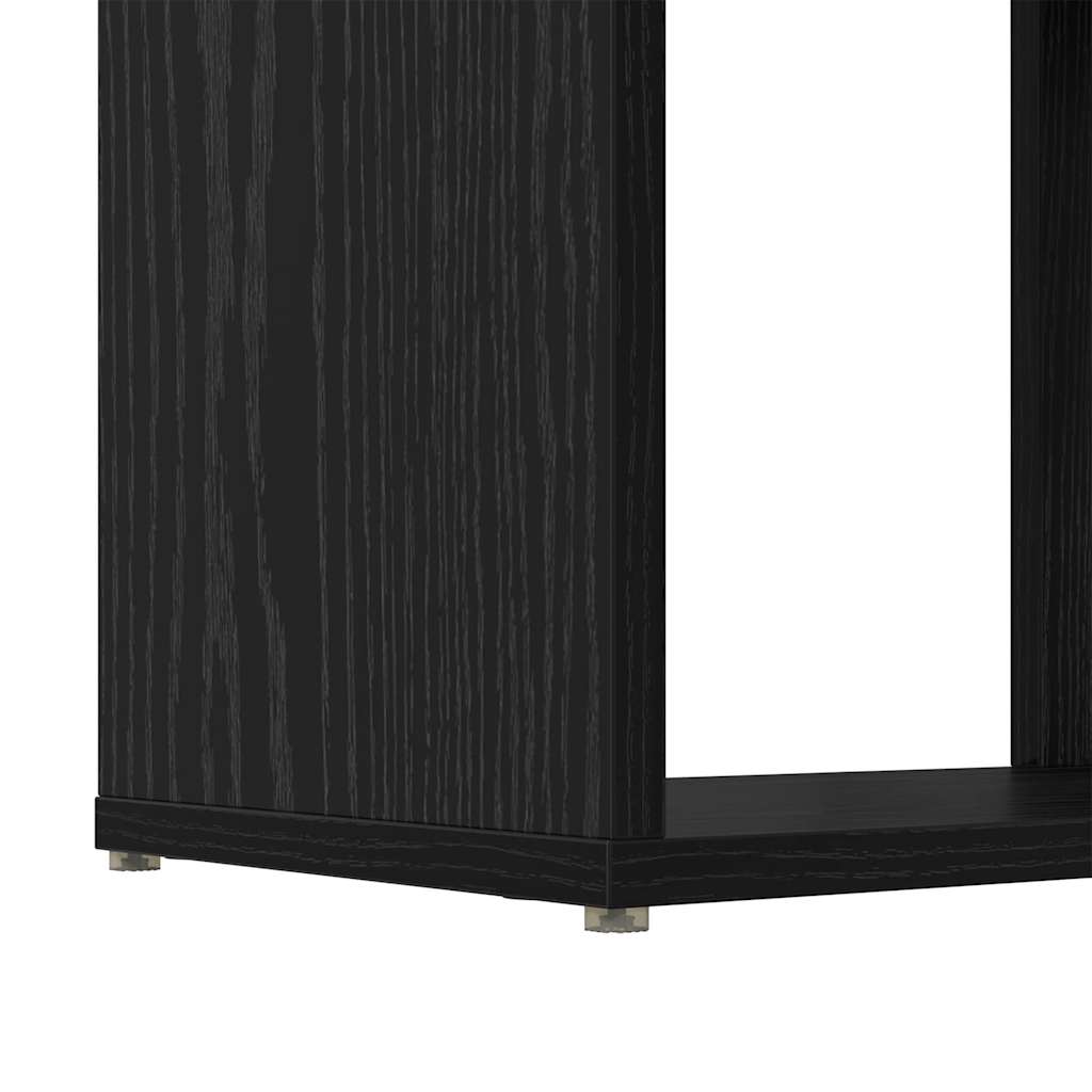 vidaXL Zestaw szafek RTV Czarny 60 x 24 x 125,5 cm