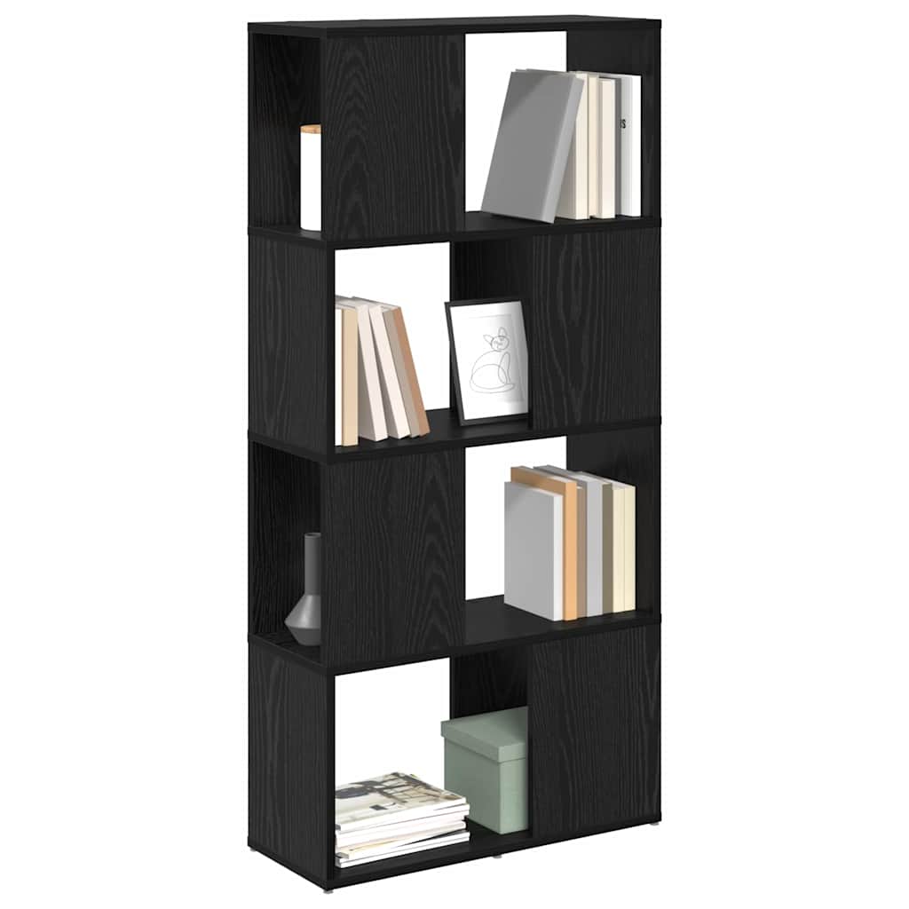 vidaXL Zestaw szafek RTV Czarny 60 x 24 x 125,5 cm