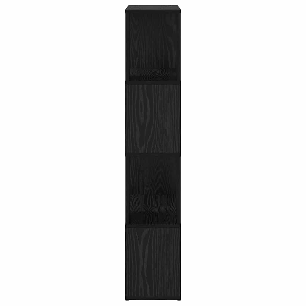 vidaXL Zestaw szafek RTV Czarny 60 x 24 x 125,5 cm