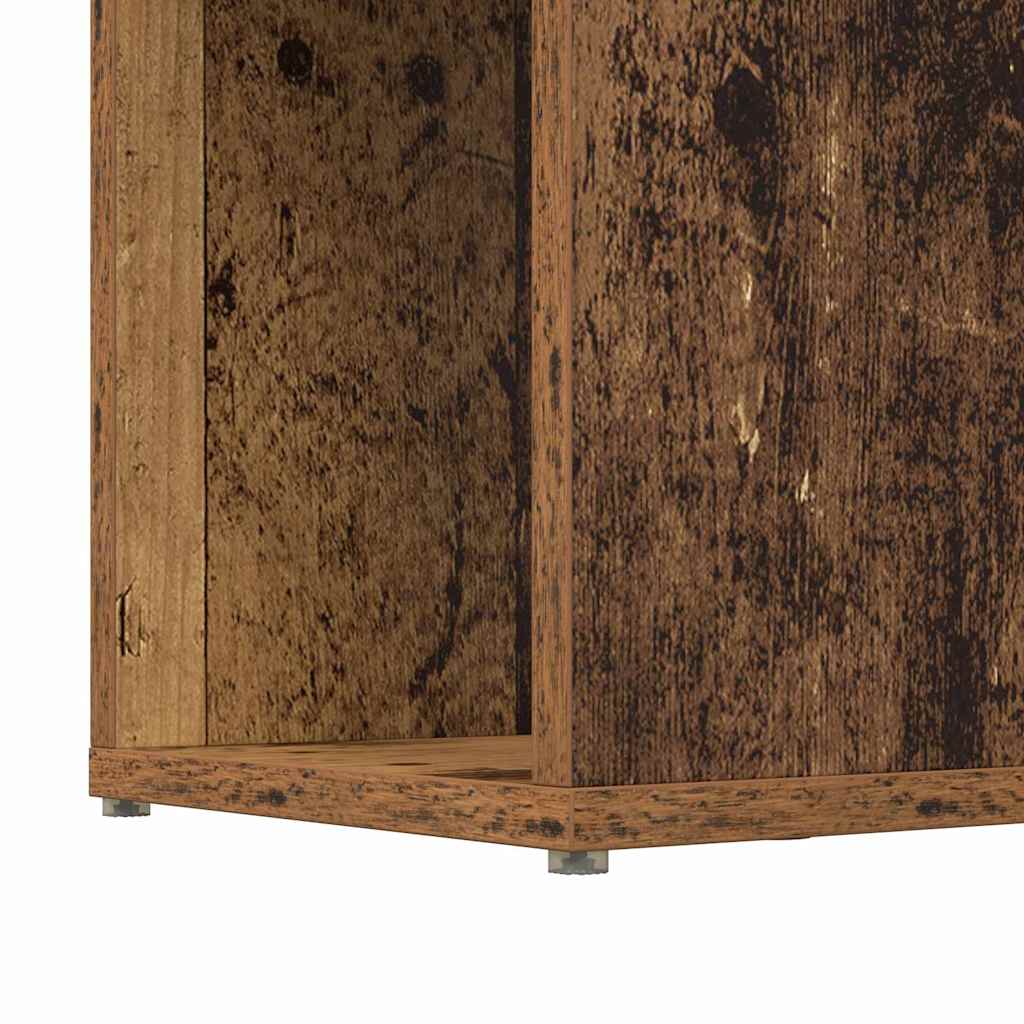 vidaXL Zestaw szafek RTV Montowane na ścianie Brązowy 60 x 24 x 156 cm