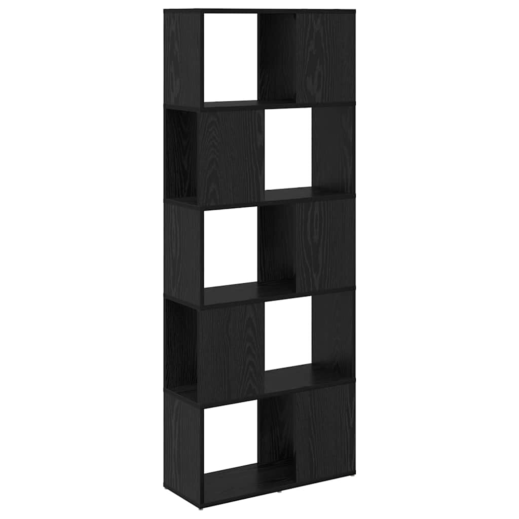 vidaXL Zestaw szafek RTV Montowane na ścianie Czarny 60 x 24 x 156 cm