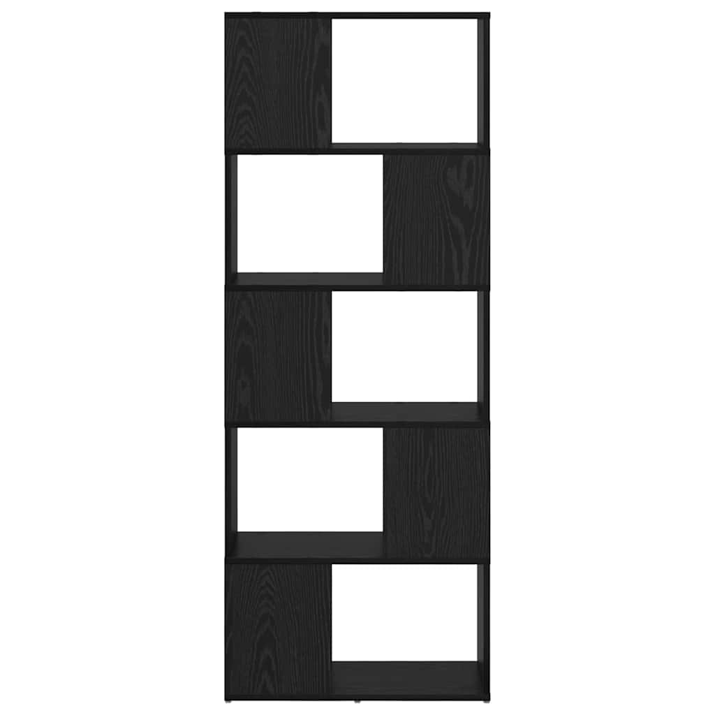 vidaXL Zestaw szafek RTV Montowane na ścianie Czarny 60 x 24 x 156 cm
