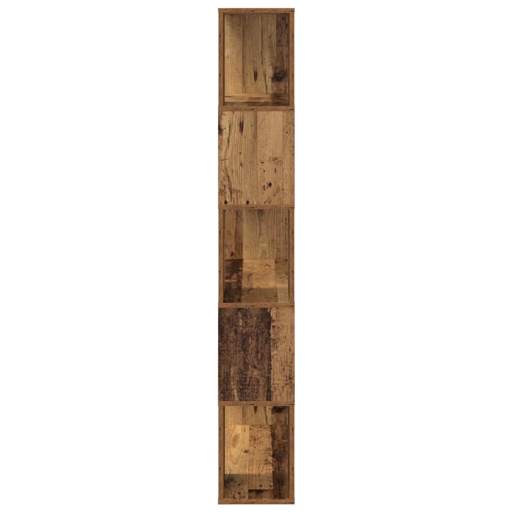 vidaXL Zestaw szafek RTV Montowane na ścianie Brązowy 80 x 24 x 156 cm