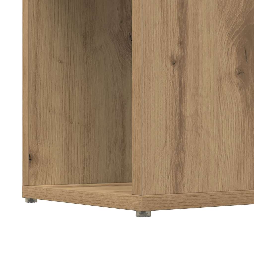 vidaXL Zestaw szafek RTV Montowane na ścianie Brązowy 80 x 24 x 156 cm