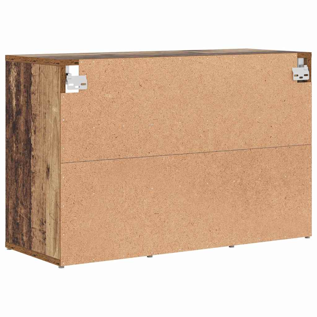 vidaXL Szafka na buty z półką Stare drewno 77,5 x 30 x 51 cm