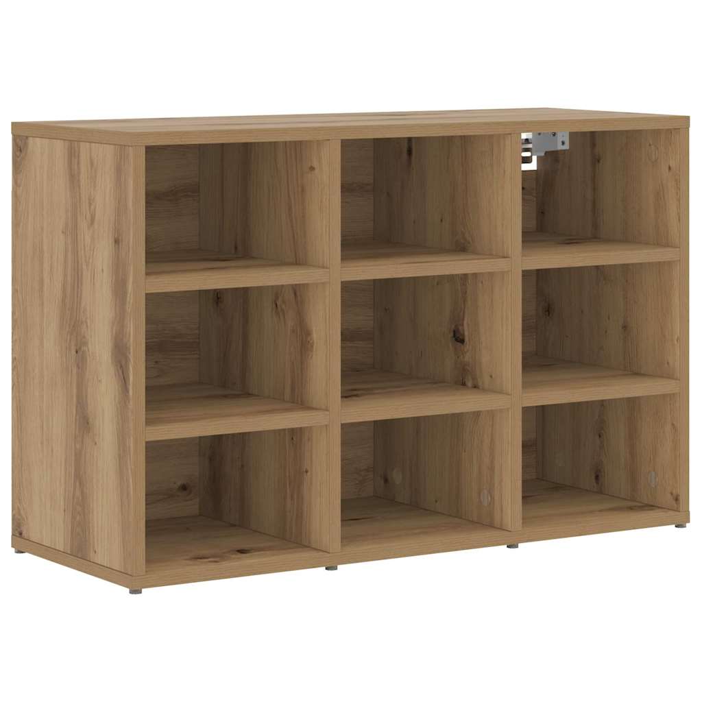 vidaXL Szafka na buty z półką Dąb rzemieślniczy 77,5 x 30 x 51 cm
