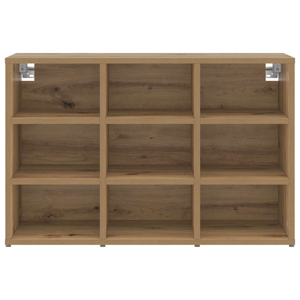 vidaXL Szafka na buty z półką Dąb rzemieślniczy 77,5 x 30 x 51 cm