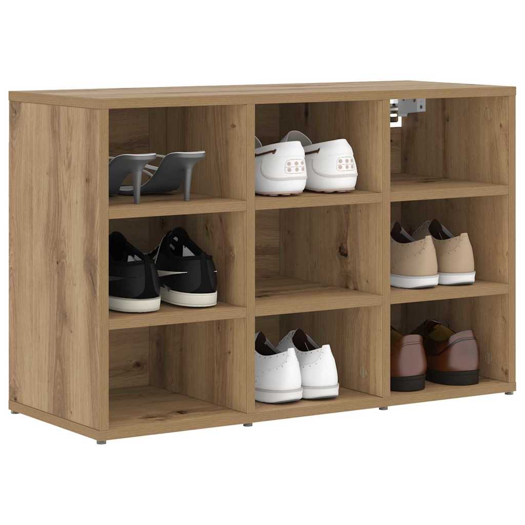 vidaXL Szafka na buty z półką Dąb rzemieślniczy 77,5 x 30 x 51 cm