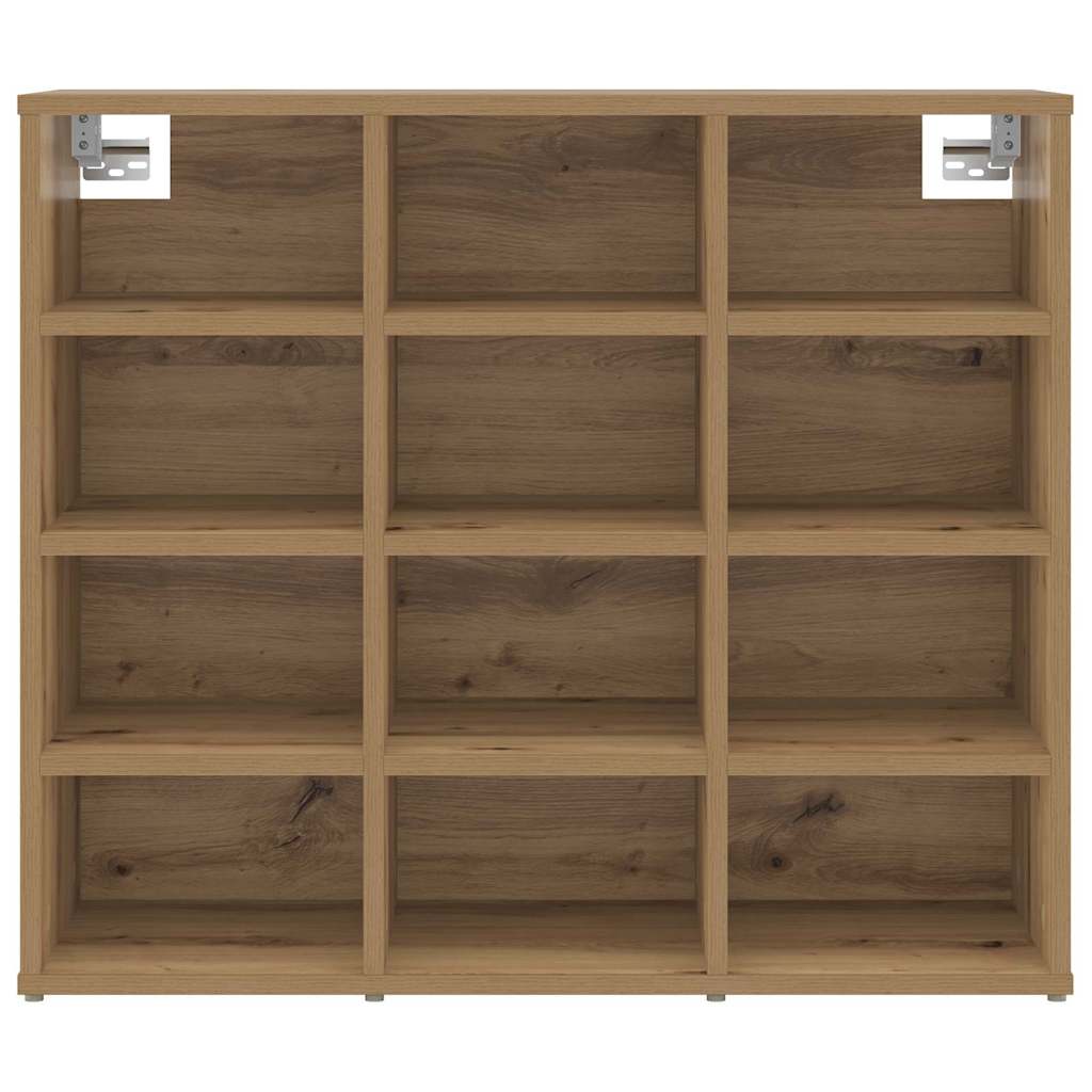 vidaXL Szafka na buty z półką Dąb rzemieślniczy 77,5 x 30 x 67 cm
